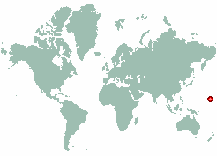Bokak Atoll in world map
