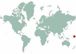 Marshall Islands in world map